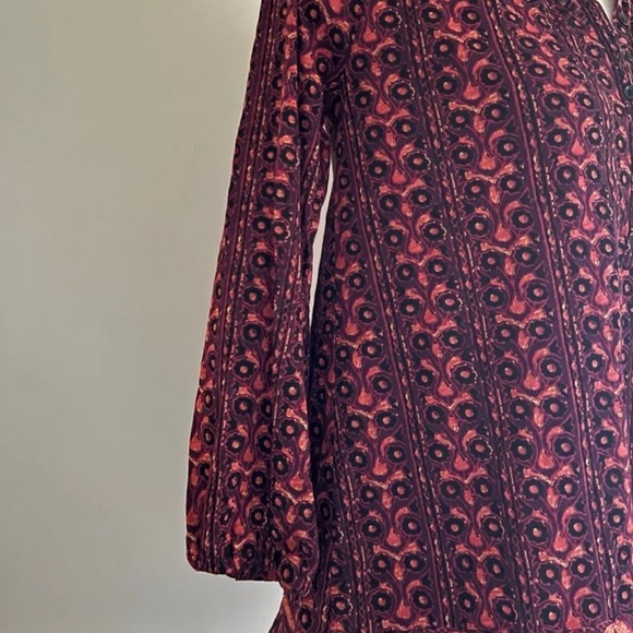 New with Tag Women’s Lucky Brand Paisley Blouse Hot Deal - Picture 7 of 12